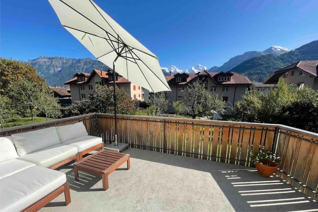 -The Urbanist- Mountainview Parking Garden 3Bd Villa Unterseen Exterior photo